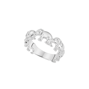 Elephant Band Ring