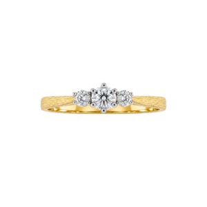 0.31ct total natural diamond trilogy