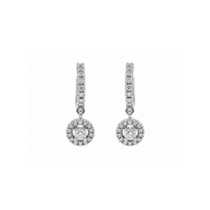 1.00ct total diamond drops