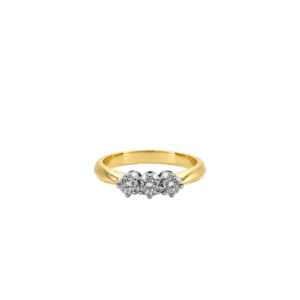 18 carat gold/0.28ct diamonds