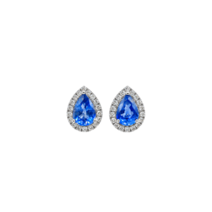 18ct White Gold/2.18ct Sapphire/0.38ct Diamond