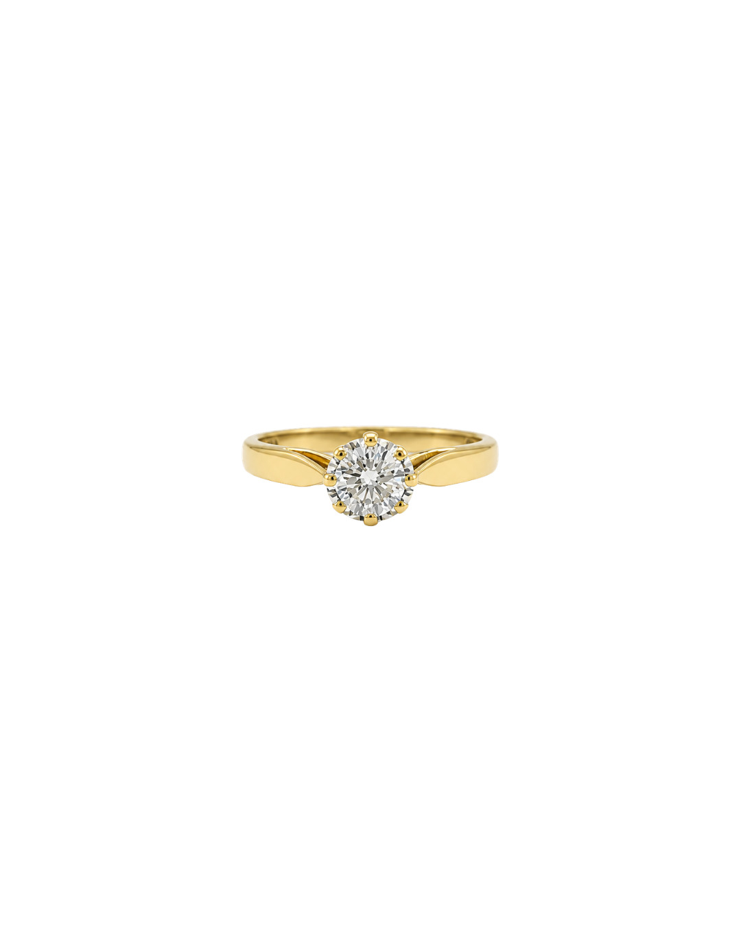 18 carat gold/0.50ct Diamond solitaire