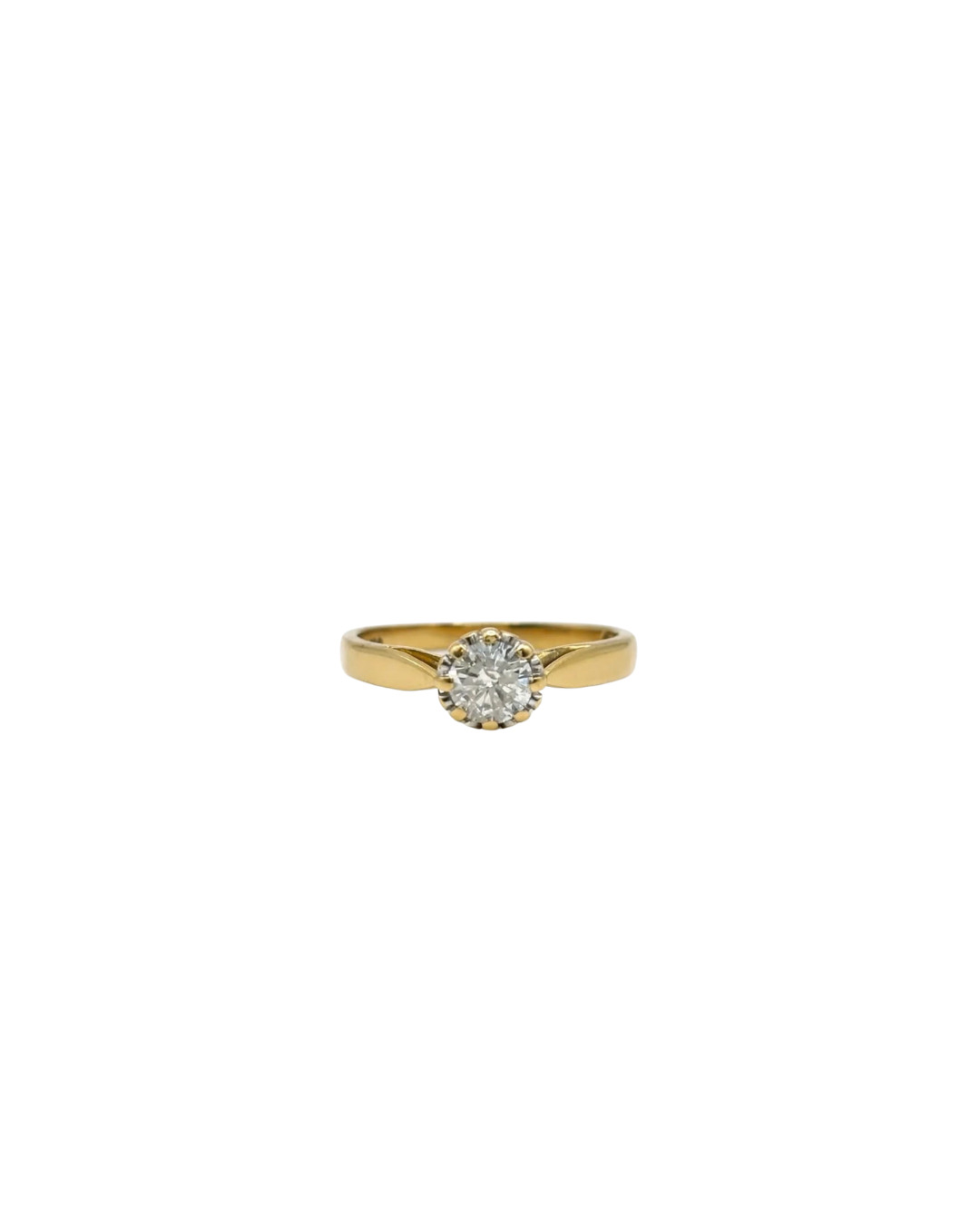 18 carat gold/0.50ct Diamond solitaire - Image 2